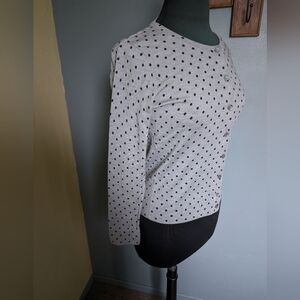 Women's Plus Size - Metallic Tweed Mockneck Cardigan Sweater - Denim Silver - 2X